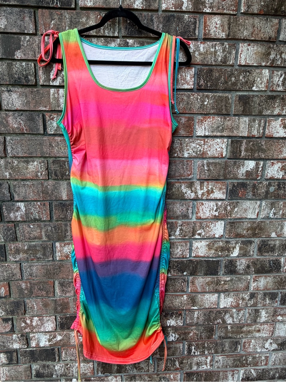 Colorful Sleeveless Dress